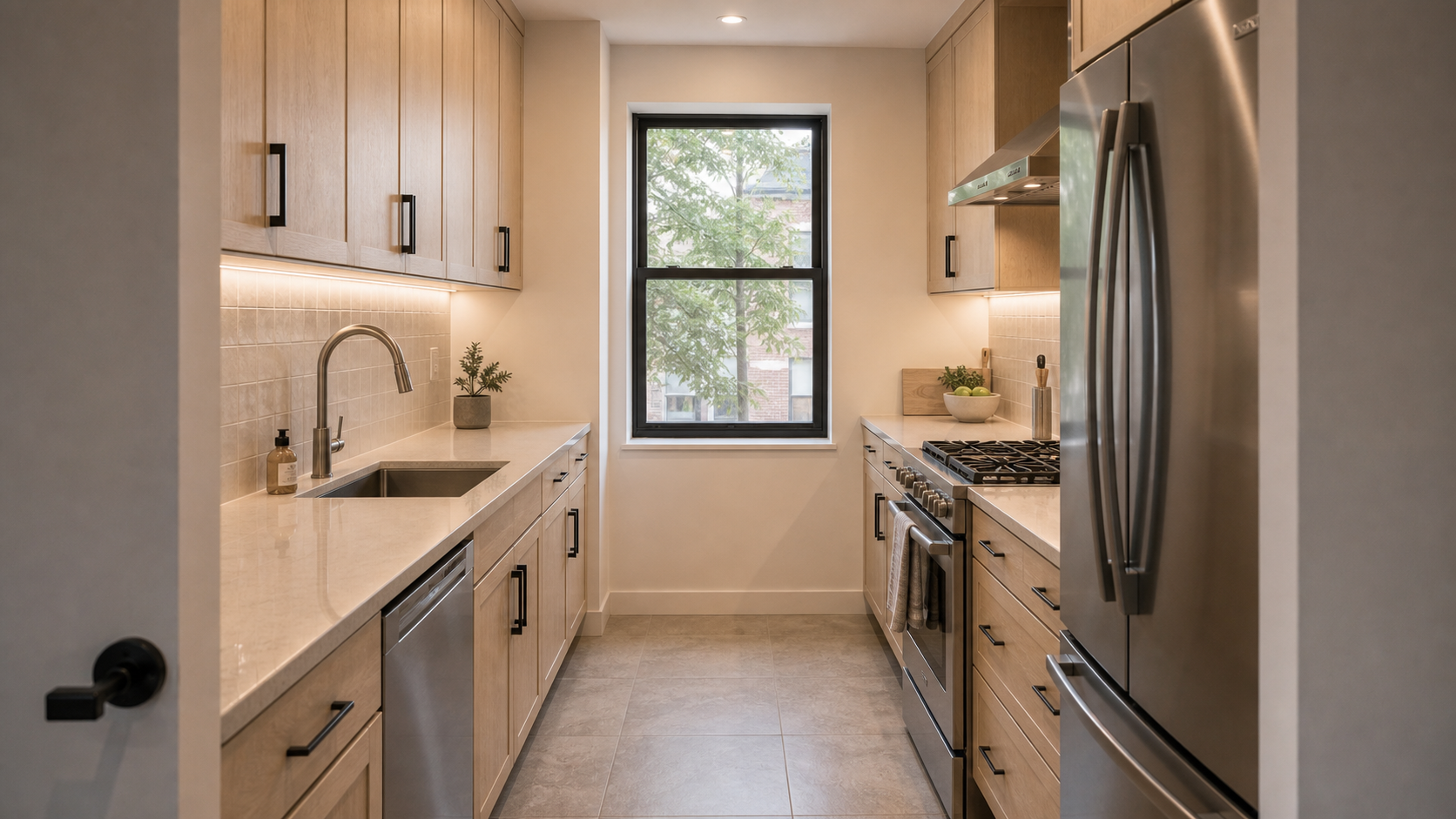 Completed kitchen renovation
